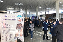 Sunrise Marine at AUMSU job fair in Novorossisyk, Russia