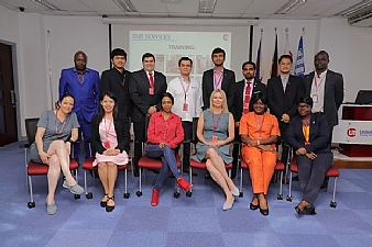 WMU students accompanied by Professor Anne Pazaver, together with UMTC’s Managing Director, Donald Bautista