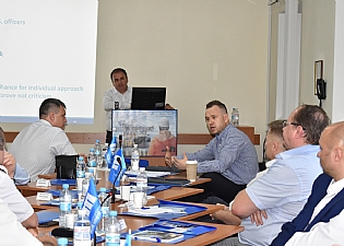 Crew Operations Manager, Boguslaw Walczak from head office in Cyprus visit to help conduct the seminars
