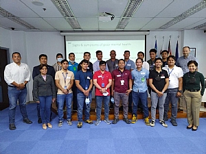 Course participants in the Philippines during mid-July together with representatives from Head Office in Cyprus