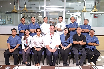 Culinary & Quality Assurance teams, with Training Director, Anthony Noakes, drivers for HACCP & GMP certification